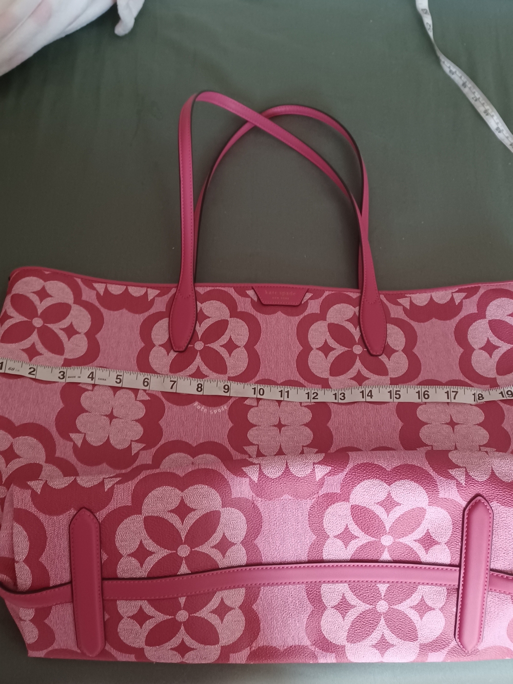 Kate Spade Pink Floral Pattern Women’s Tote Bag